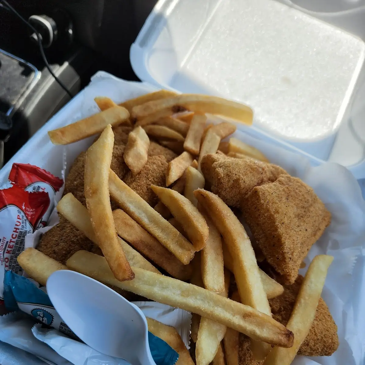 Large Fried Catfish