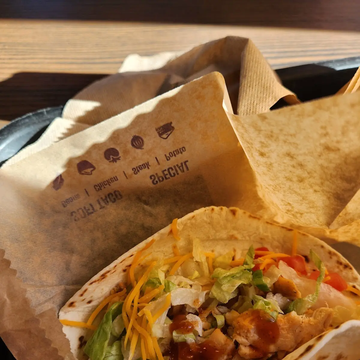 Soft Chicken Taco