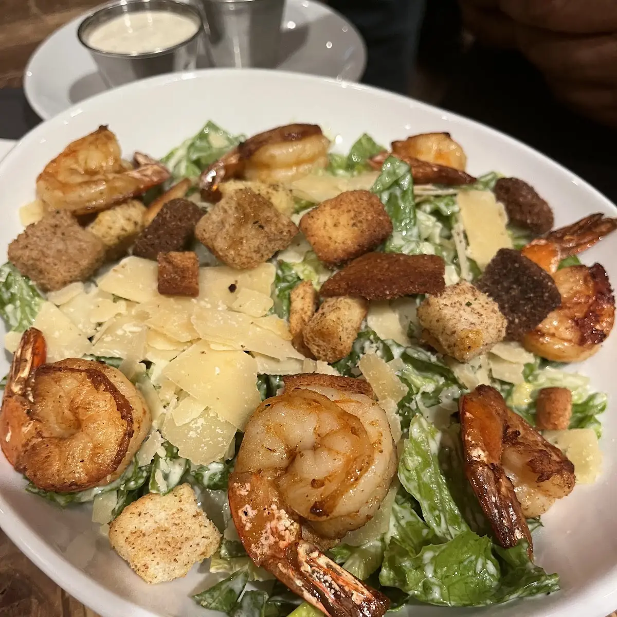 Caesar Salad with Shrimp