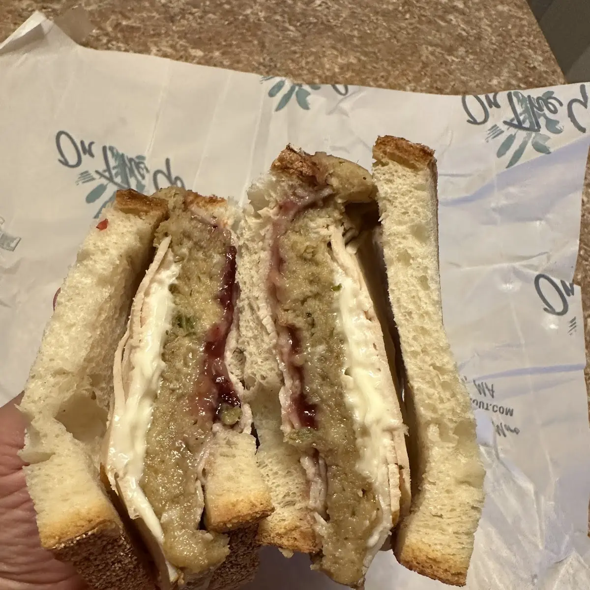 Thanksgiving Sandwich