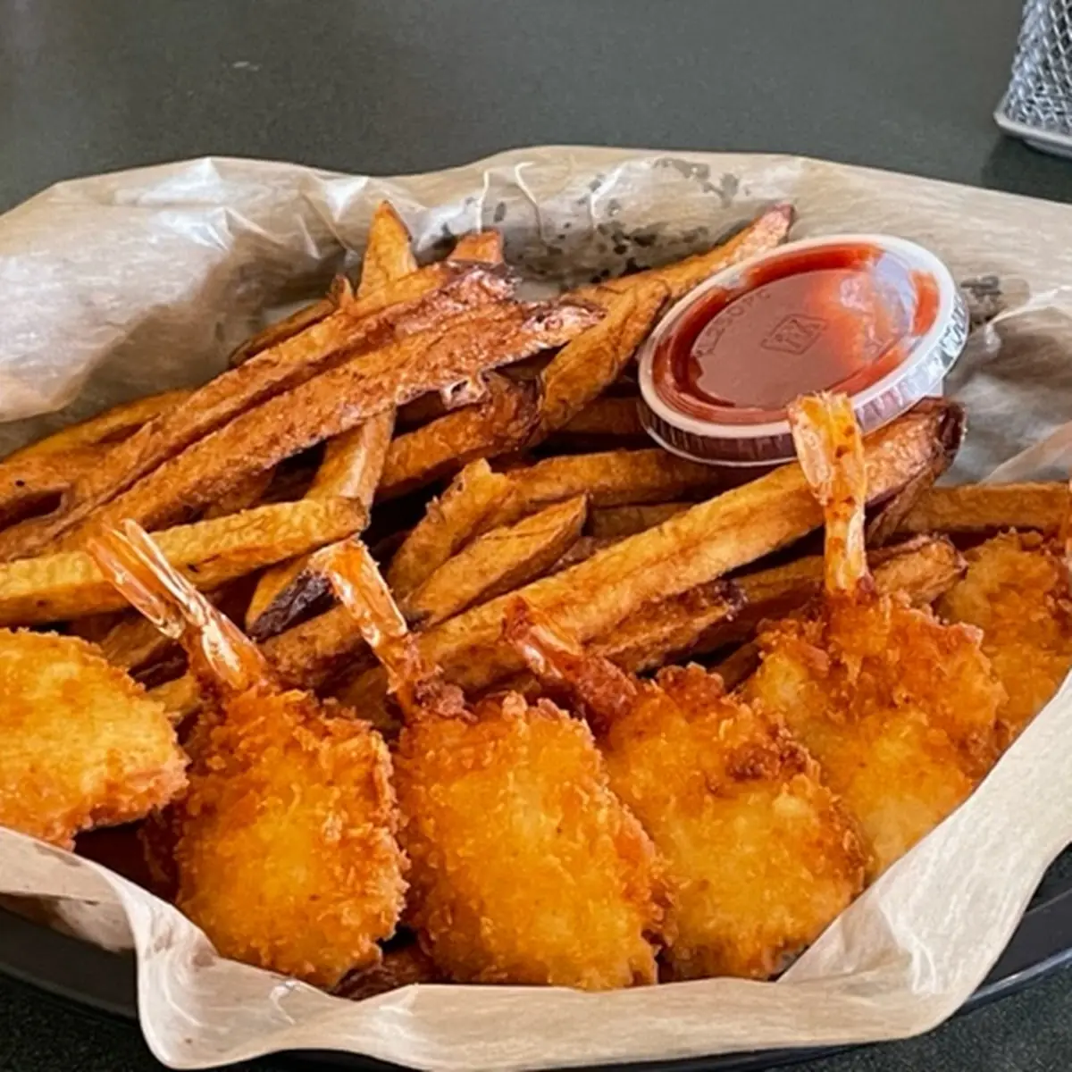 Butterfly Shrimp Basket