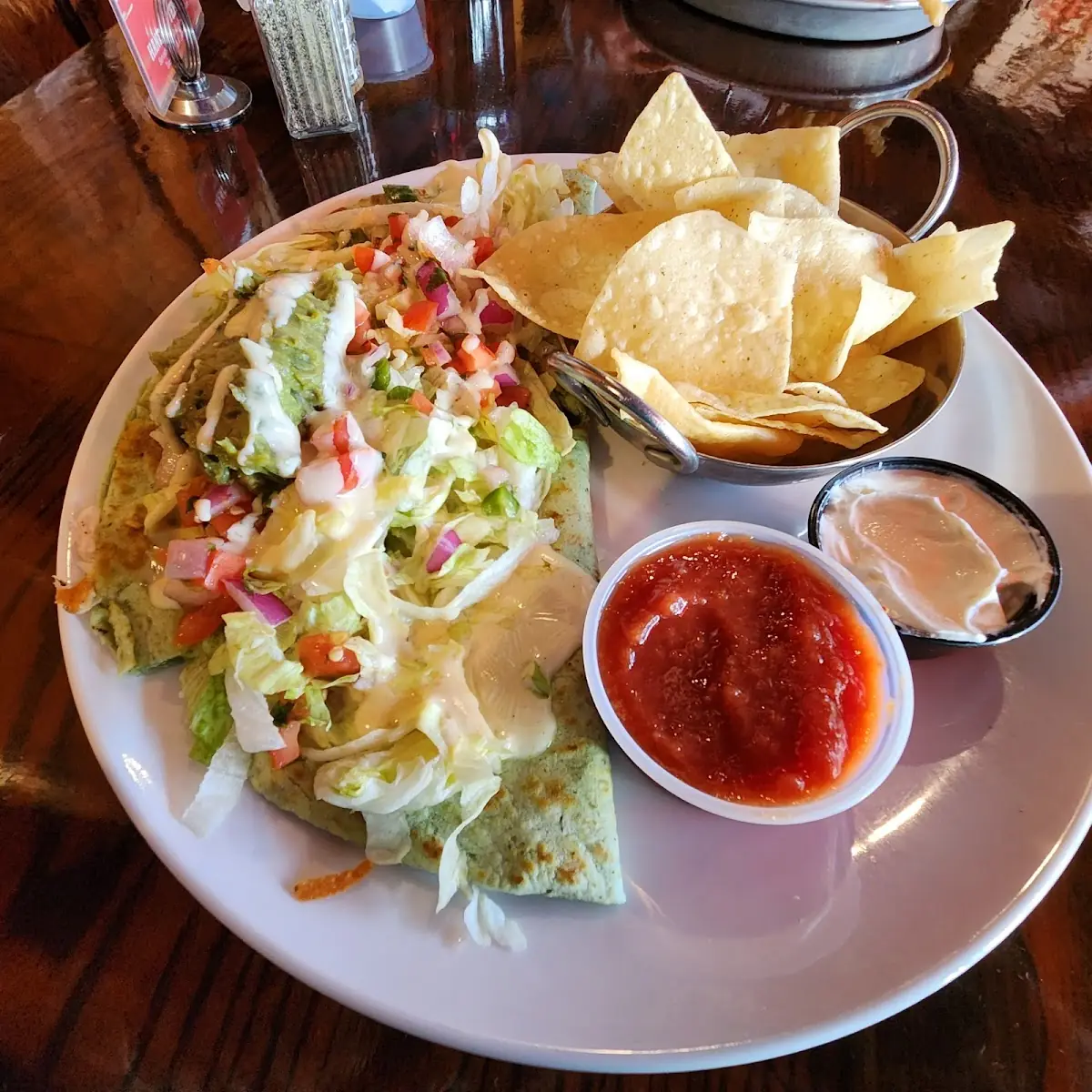 Spinach Quesadilla