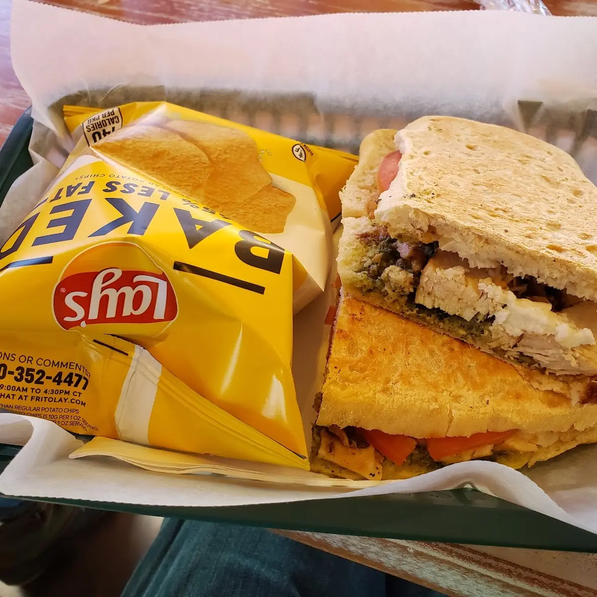Chicken Caprese Sandwich