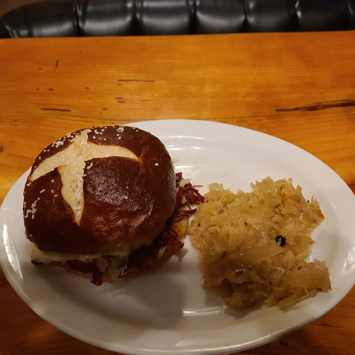 Pretzel Reuben