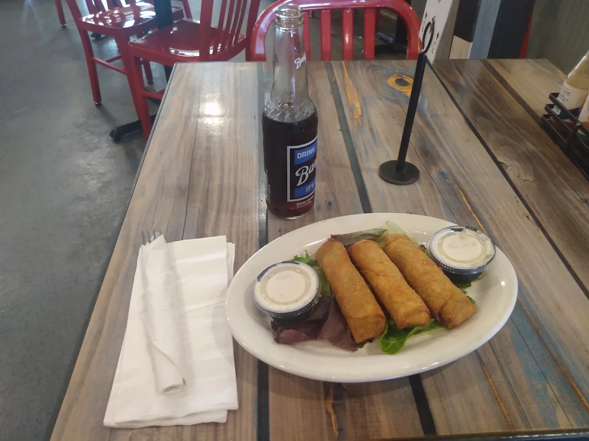 Boudin Egg Rolls