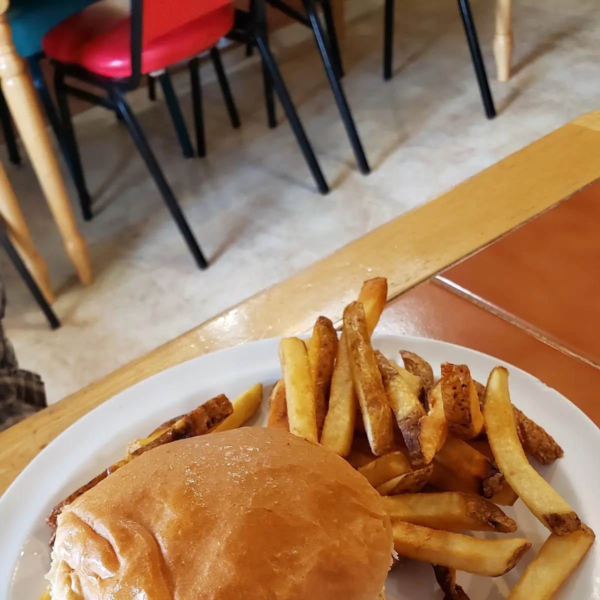 Burger and Fries