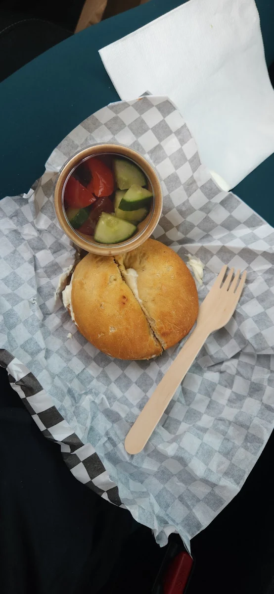 Plain Bagel, Black & White - Café and Bistro