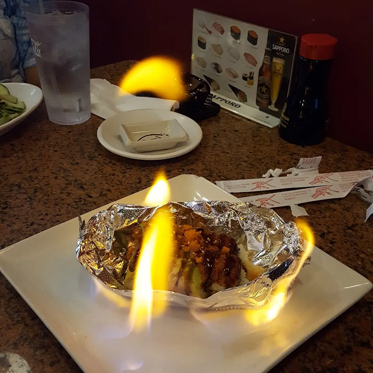 Fire Sushi Roll