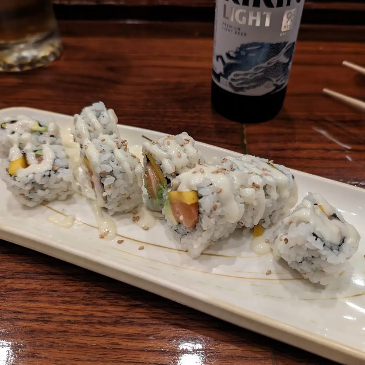 Mango Salmon Roll