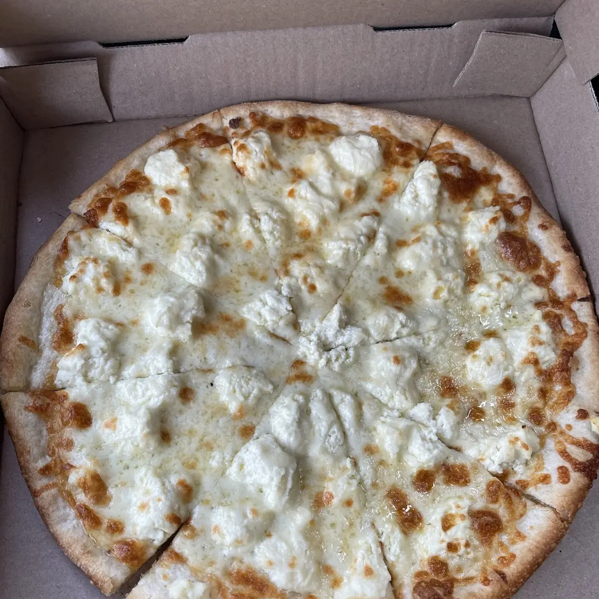14 White Pizza