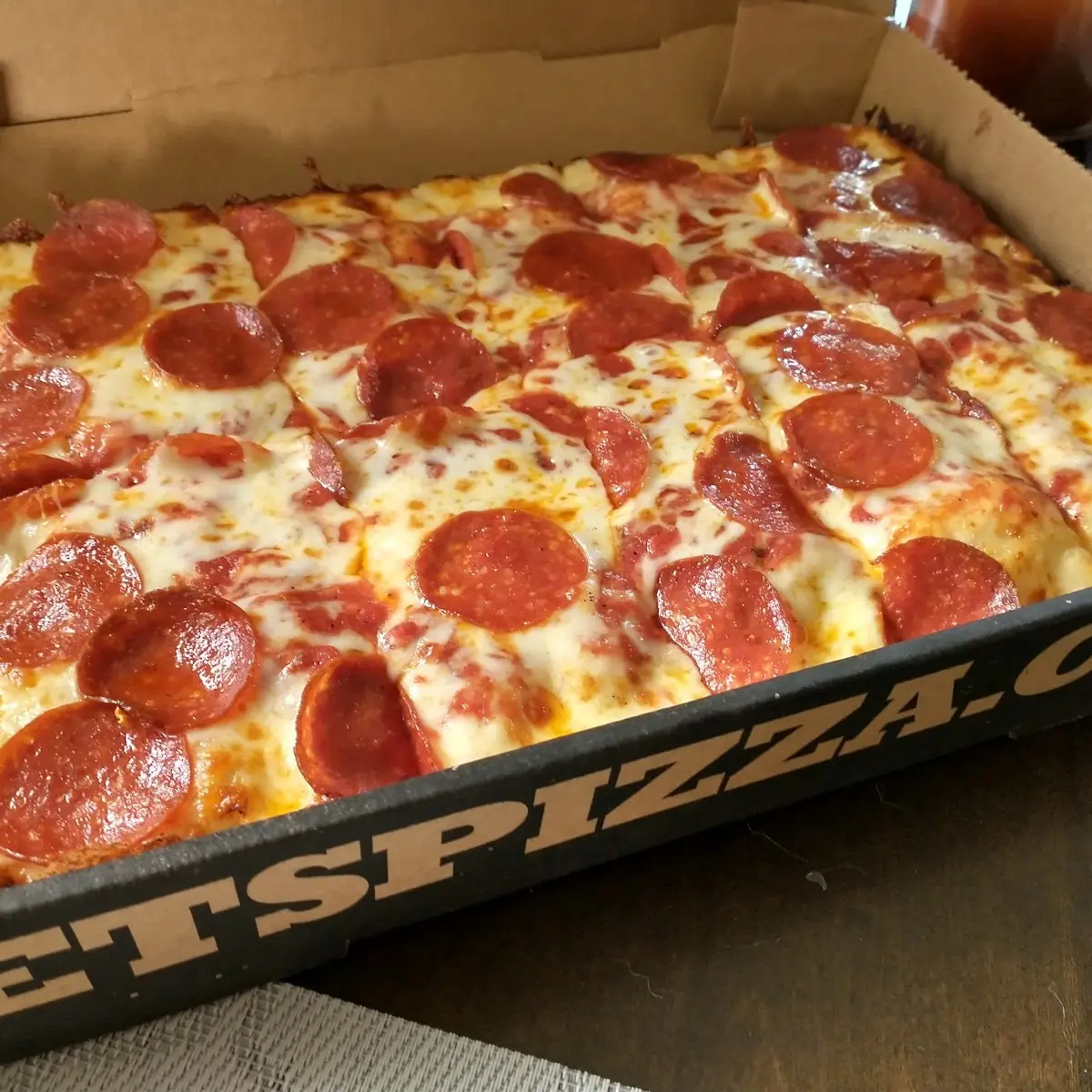 Cheese and Pepperoni Pizza