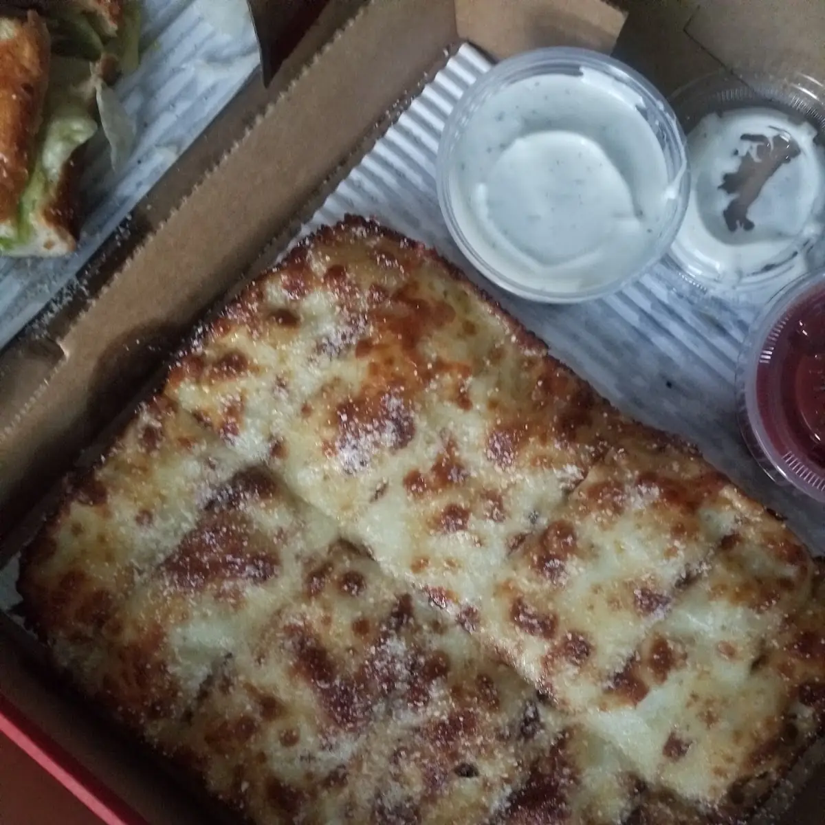 Deep Dish Cheese Bread