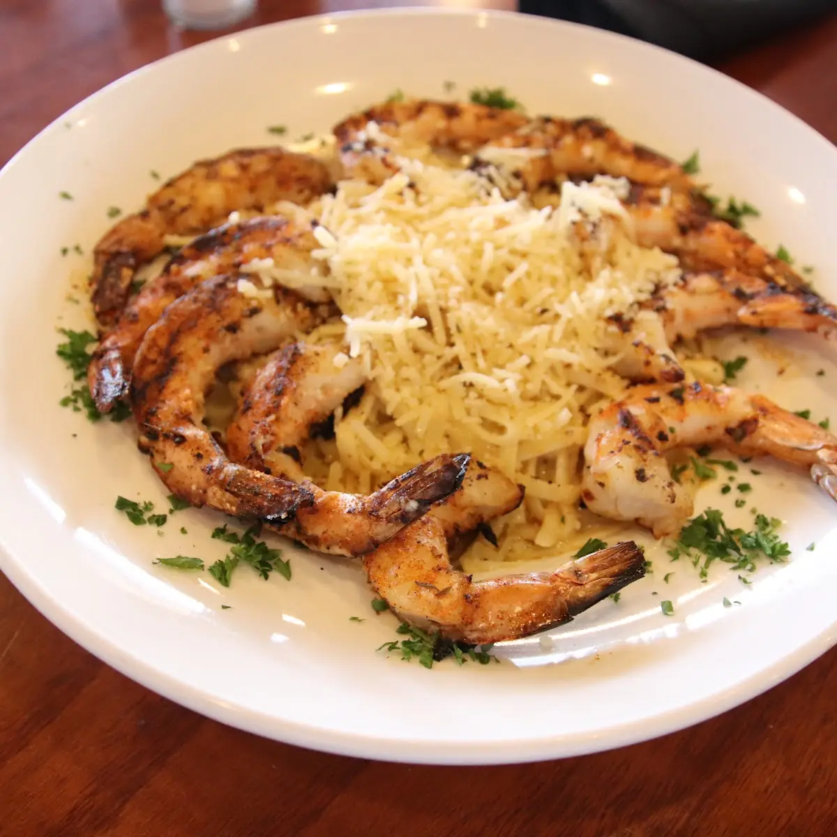 Blackened Shrimp Alfredo