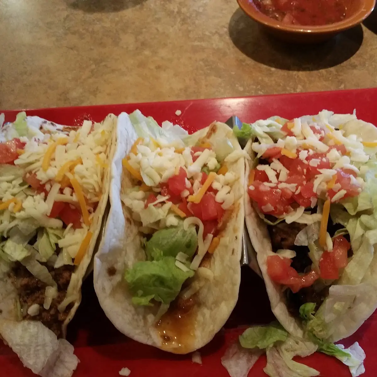 Table-Side Fresh Guacamole and Loaded Chicken Soft Taco