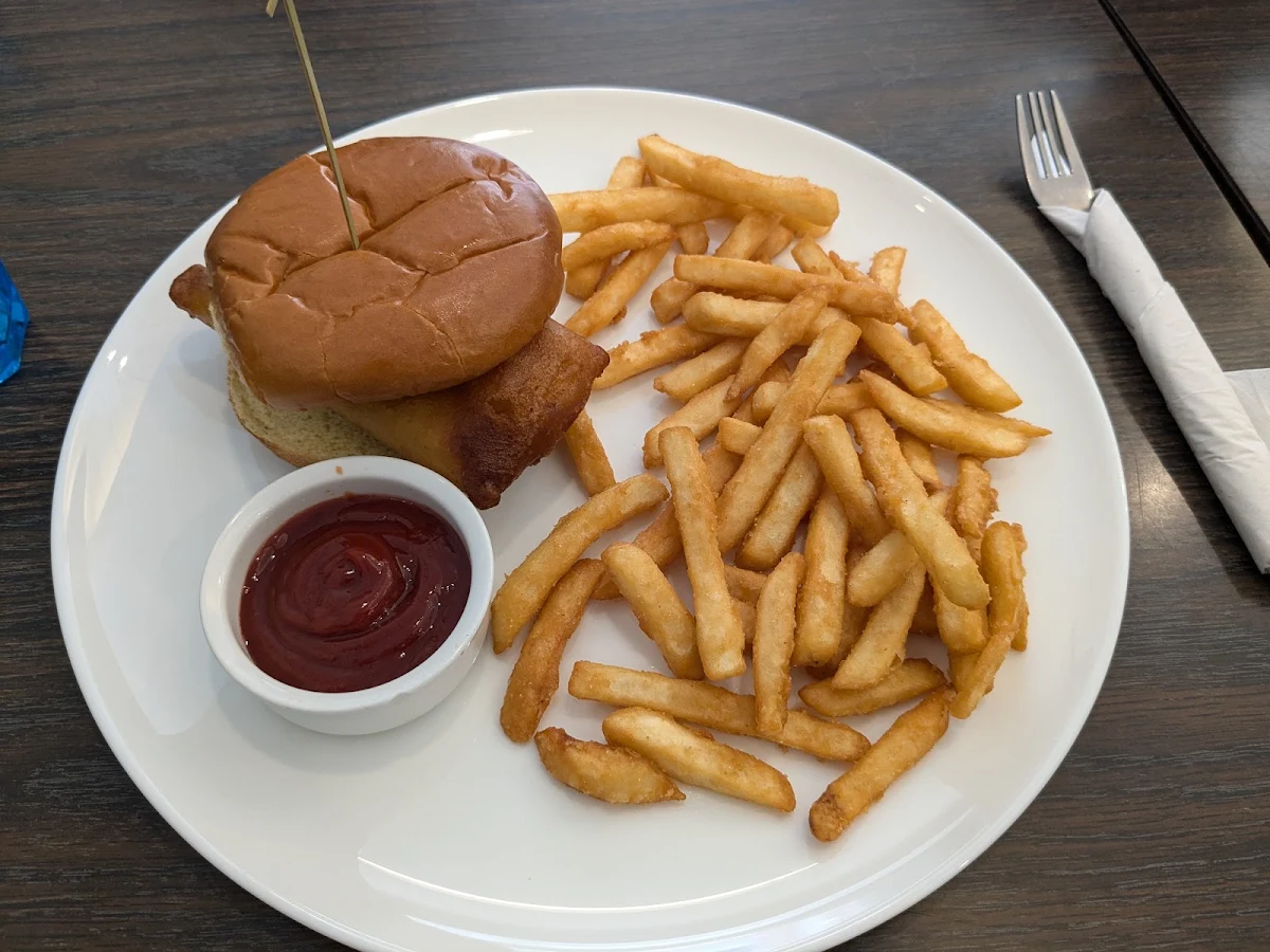 Fish Sandwich with Fries