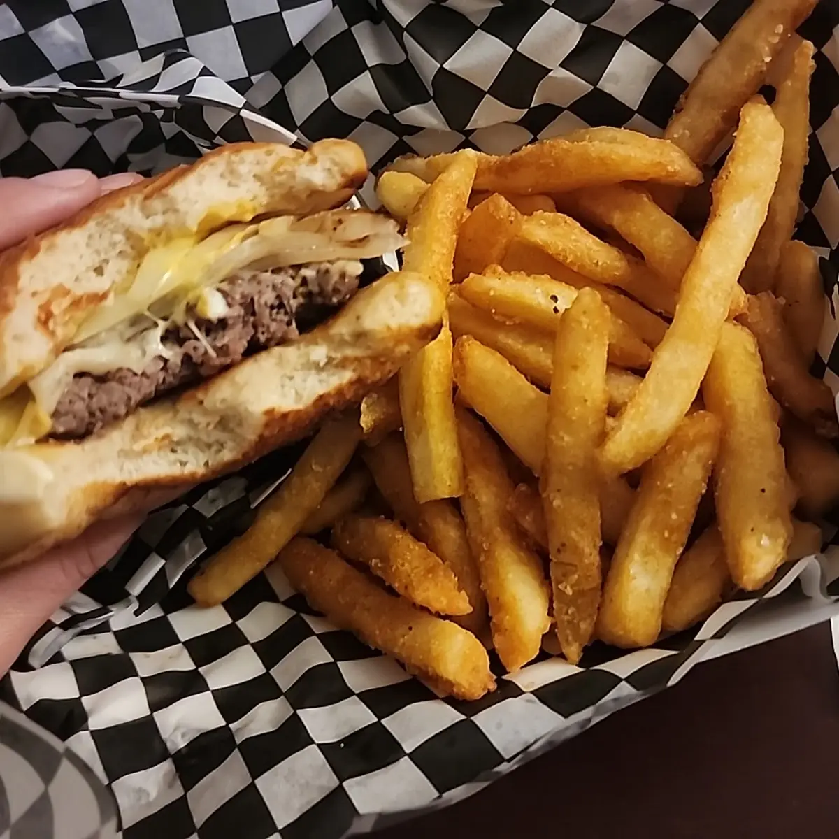 Mushroom Swiss Burger