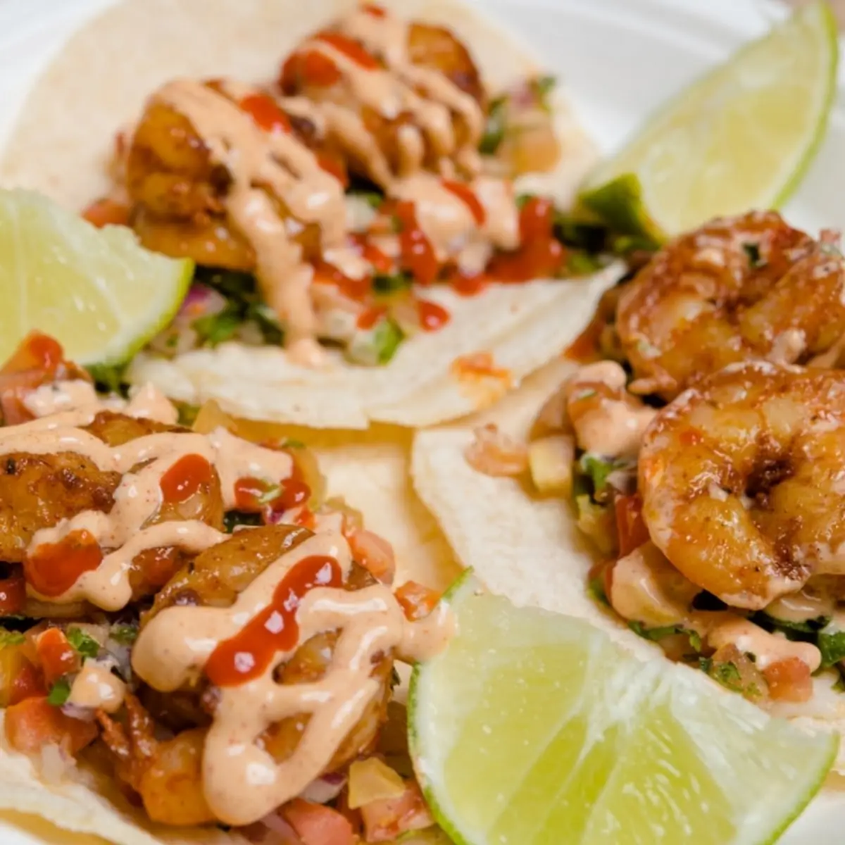 Grilled Shrimp Tacos 3 Per Order