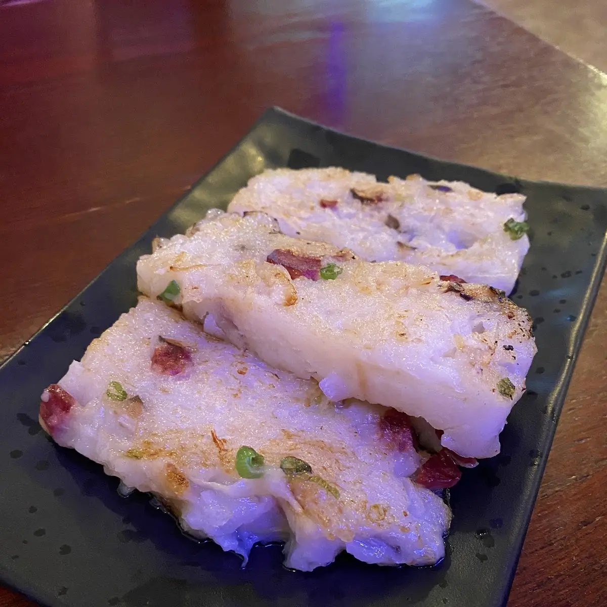 Pan Fried Radish Cake