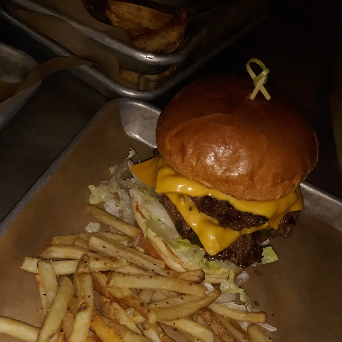 All American Double Cheeseburger
