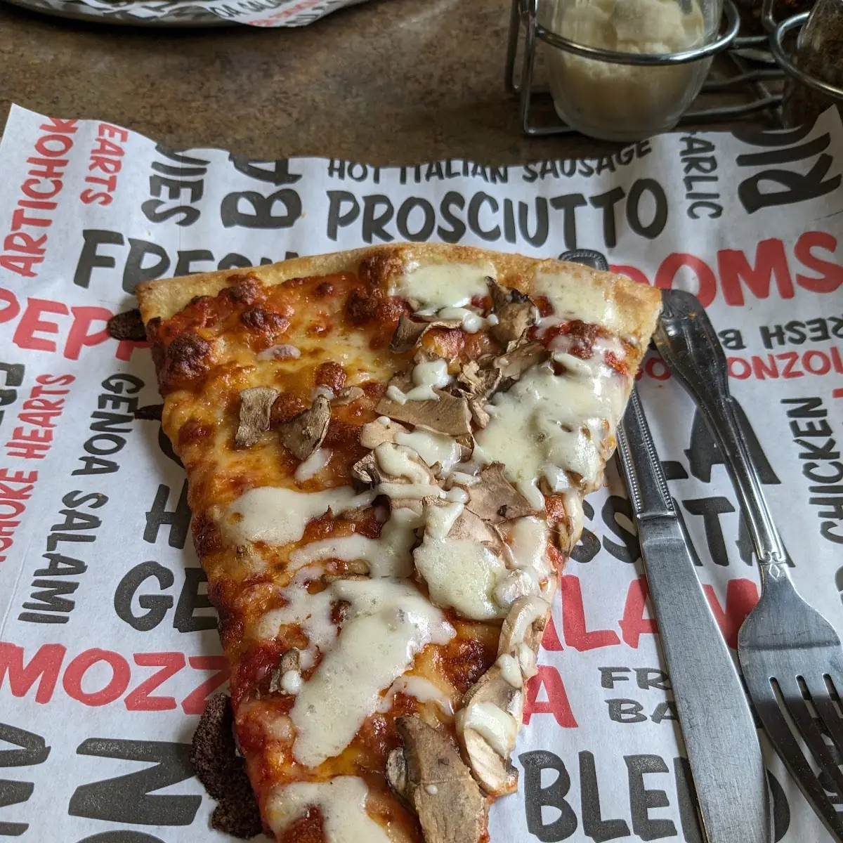 Mushroom Pizza