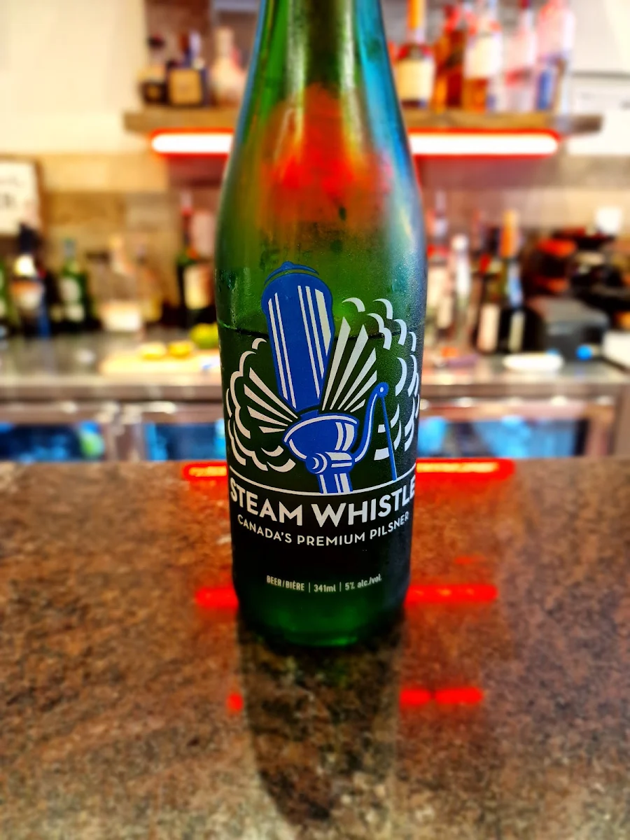 Steam Whistle Pilsener, JZ’s Pizza