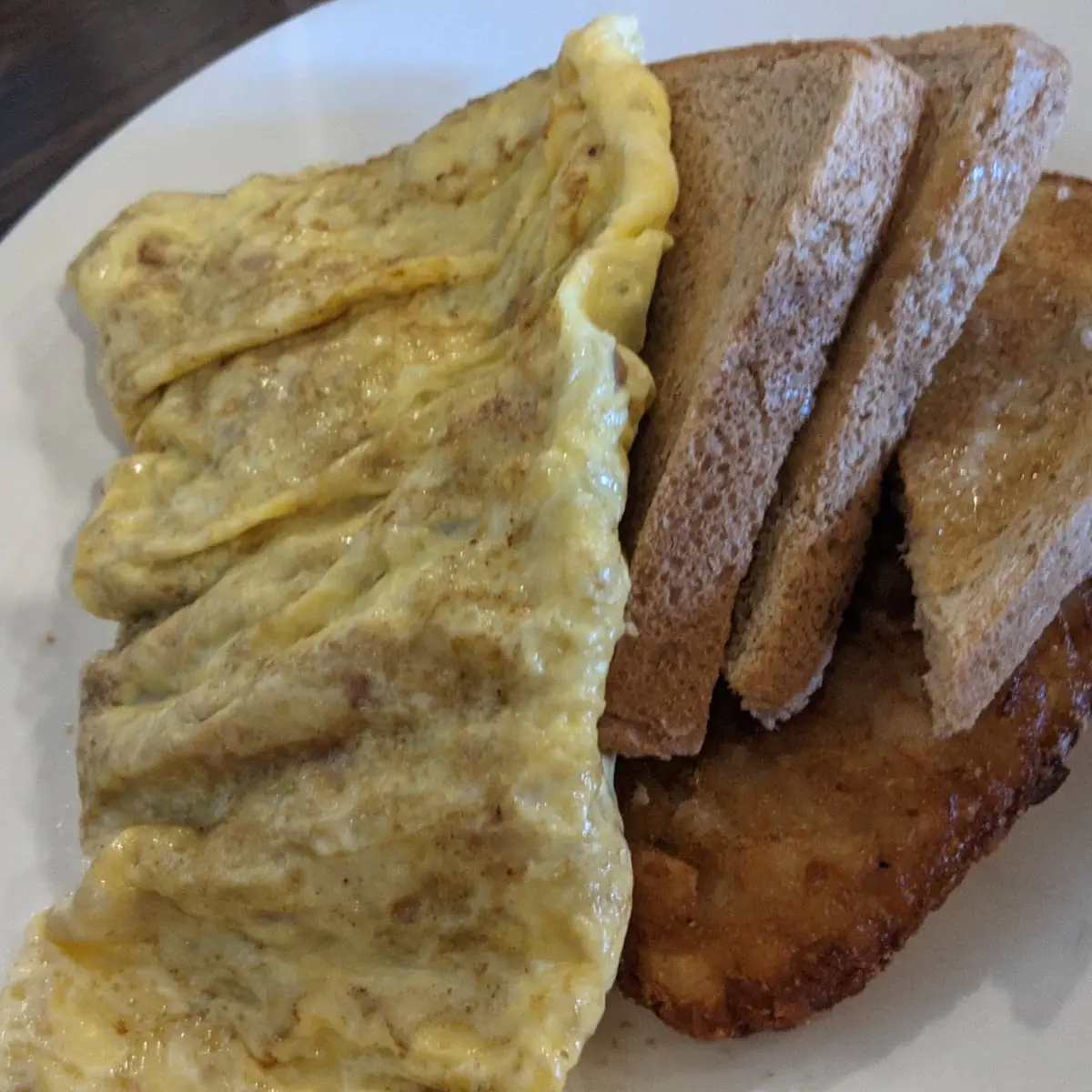 Omelette with Corned Beef Hash