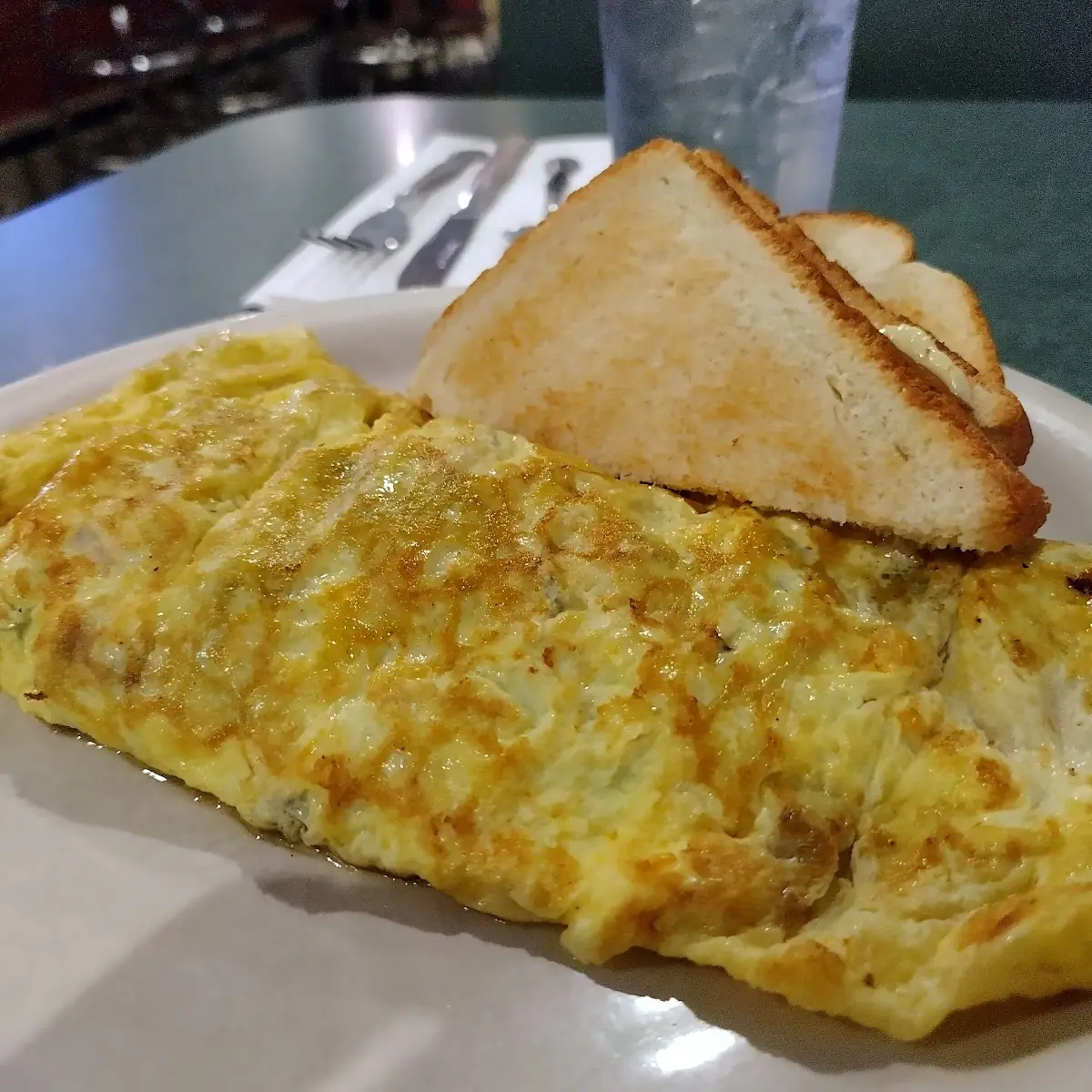 Spinach Omelette