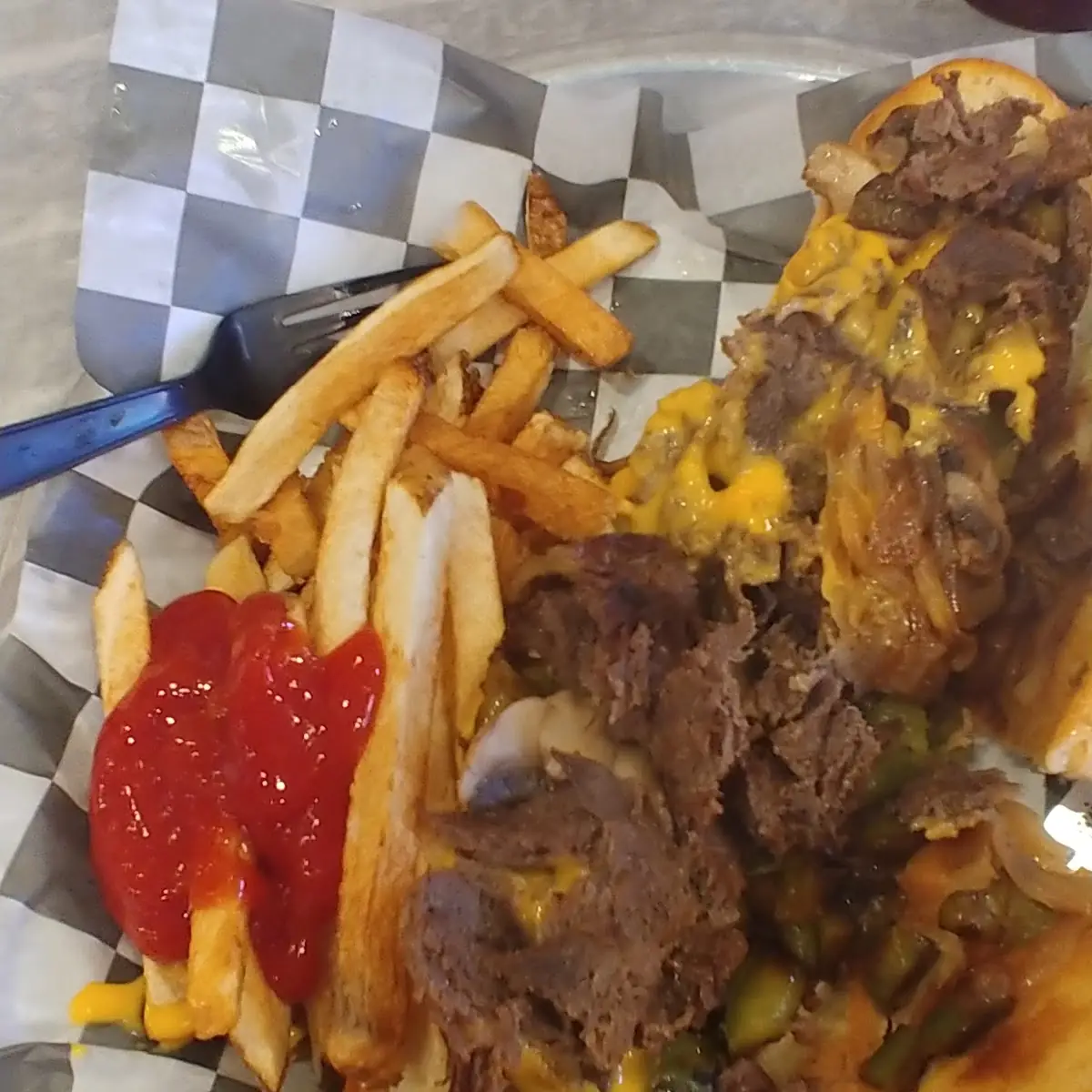 Philly Cheese Steak Sandwich