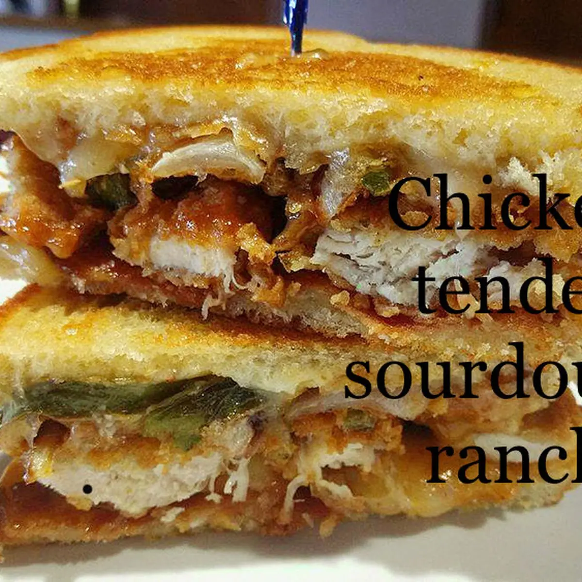 Sourdough Black Bean Patly Melt