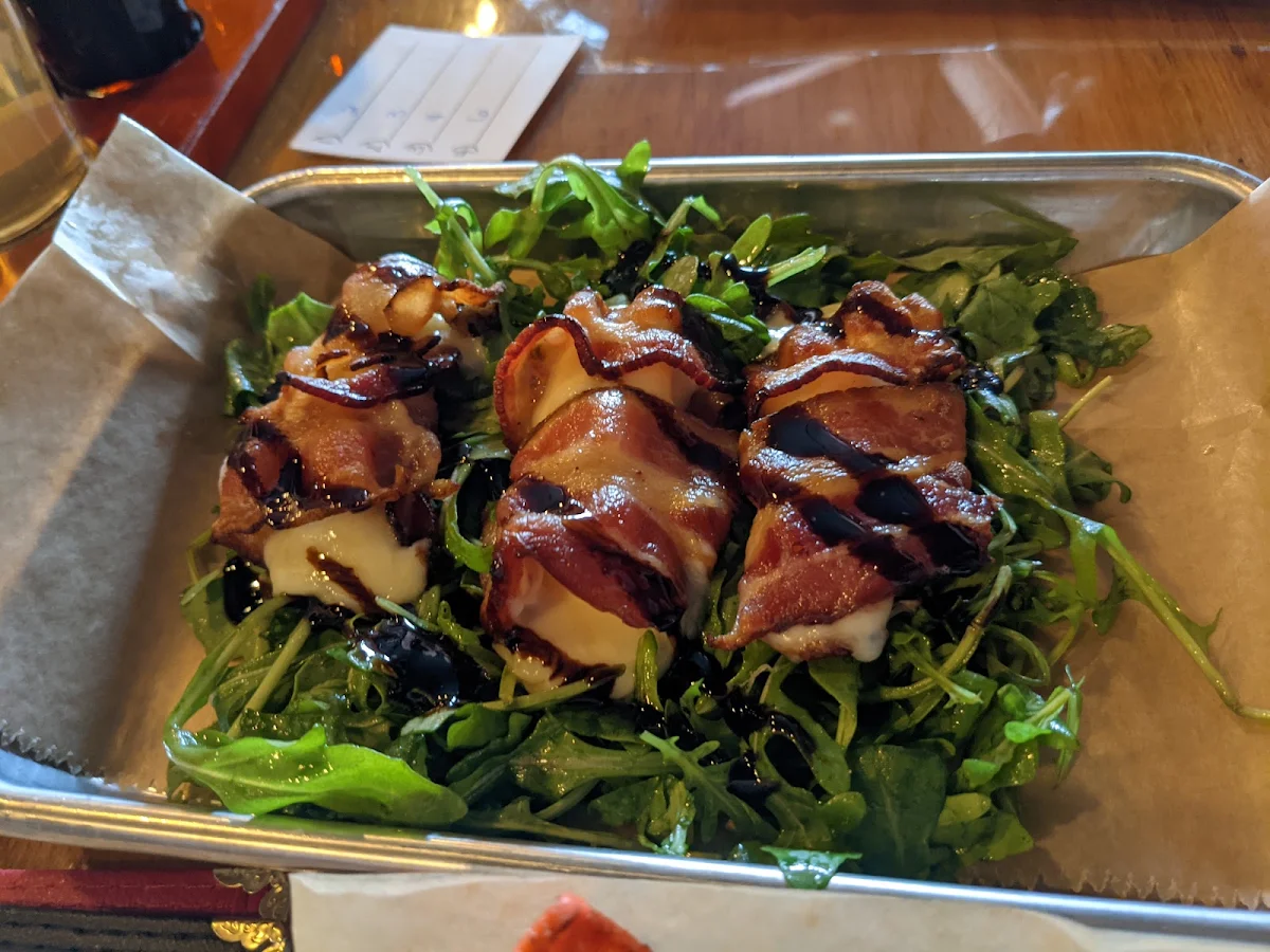 Bacon Wrapped Mozzarella Sticks