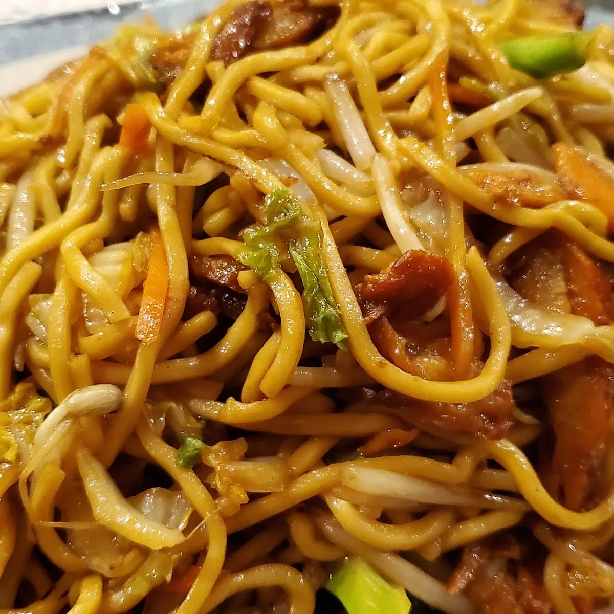 Egg Noodles BBQ Spare Ribs