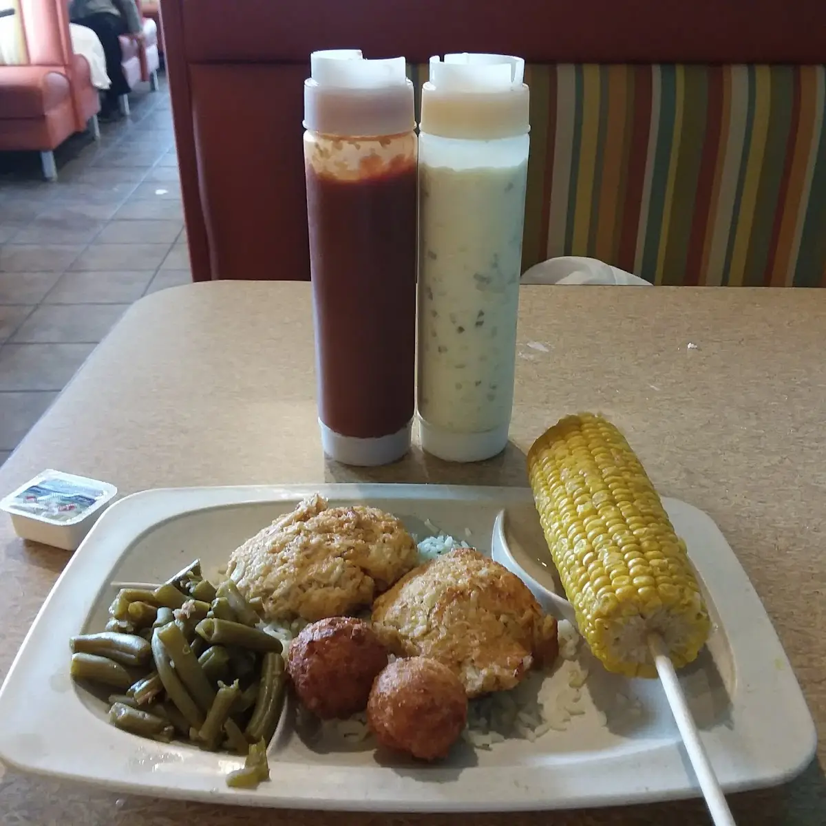 Crab Cake Dinner