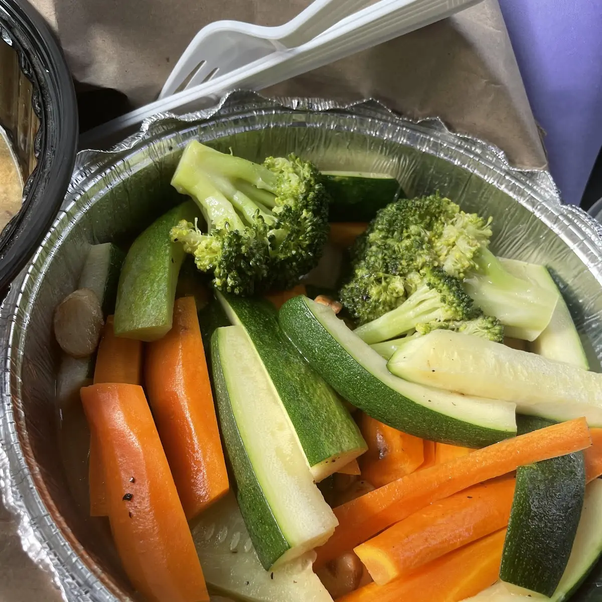 Steamed Vegetables
