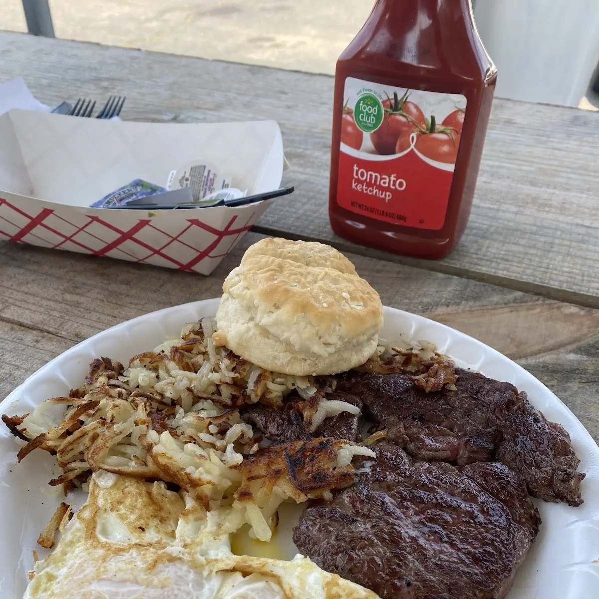 Eggs and Hash Browns