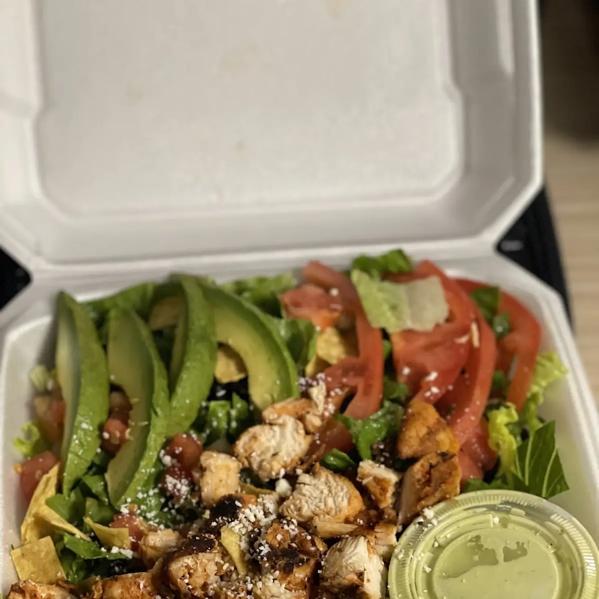 Chicken Salad with Cilantro Lime Ranch Dressing