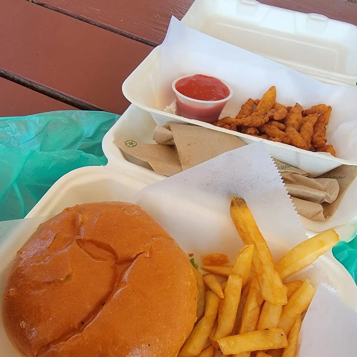 Dungeness Crab Cake Burger