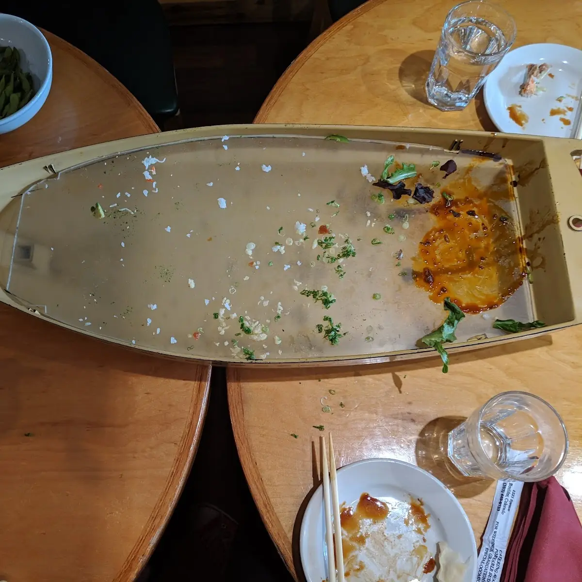 Empty Sushi Boat
