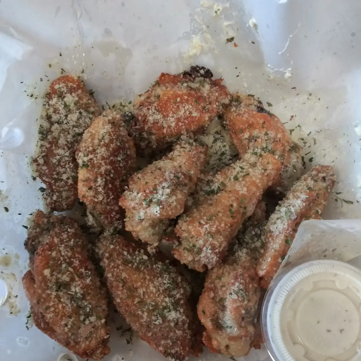 Garlic Parmesan Wings