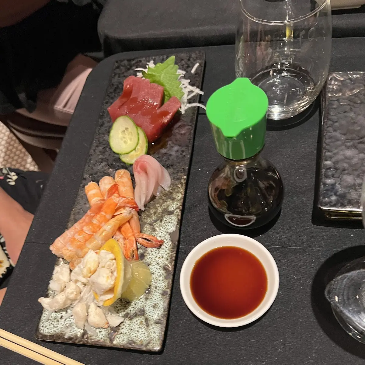 Tuna and Amberjack Sashimi