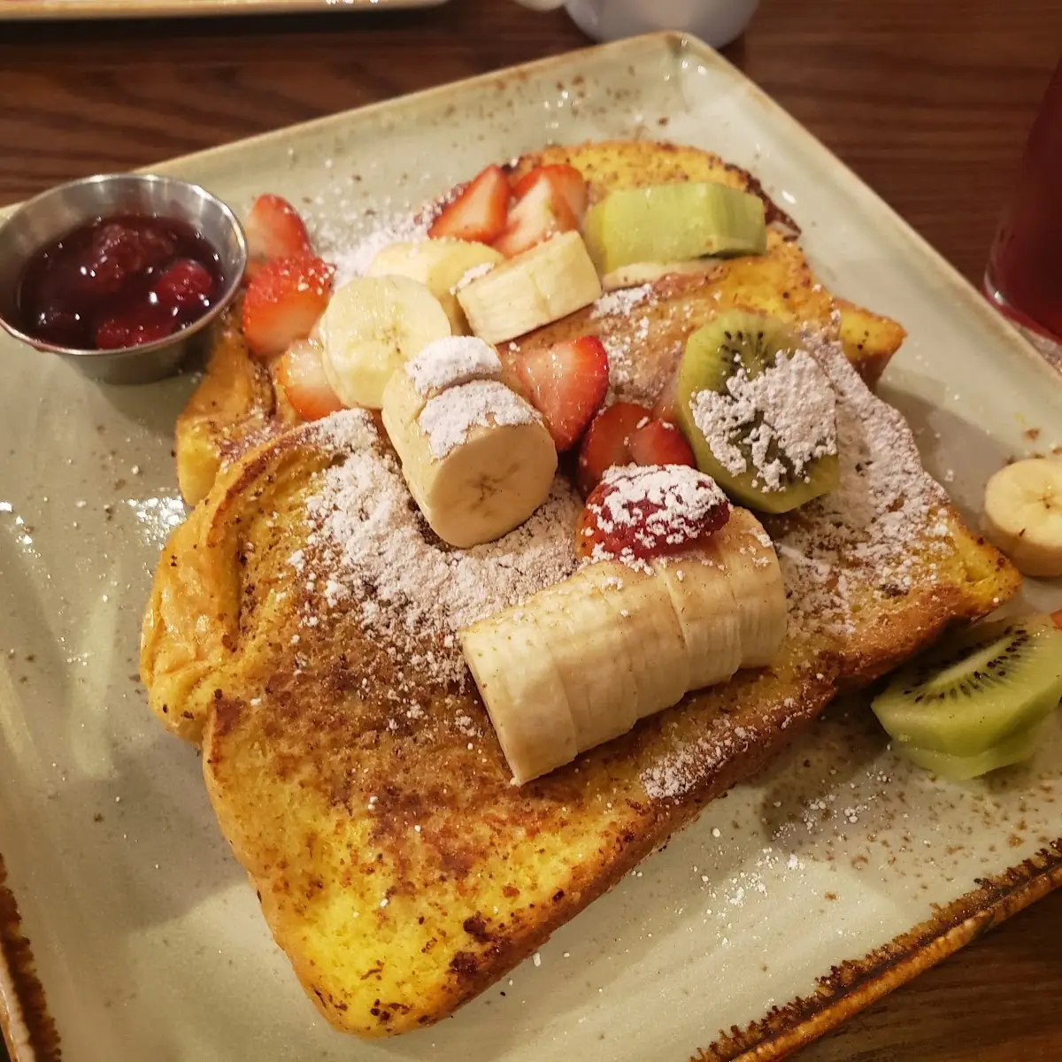 French Toast with Fresh Fruit