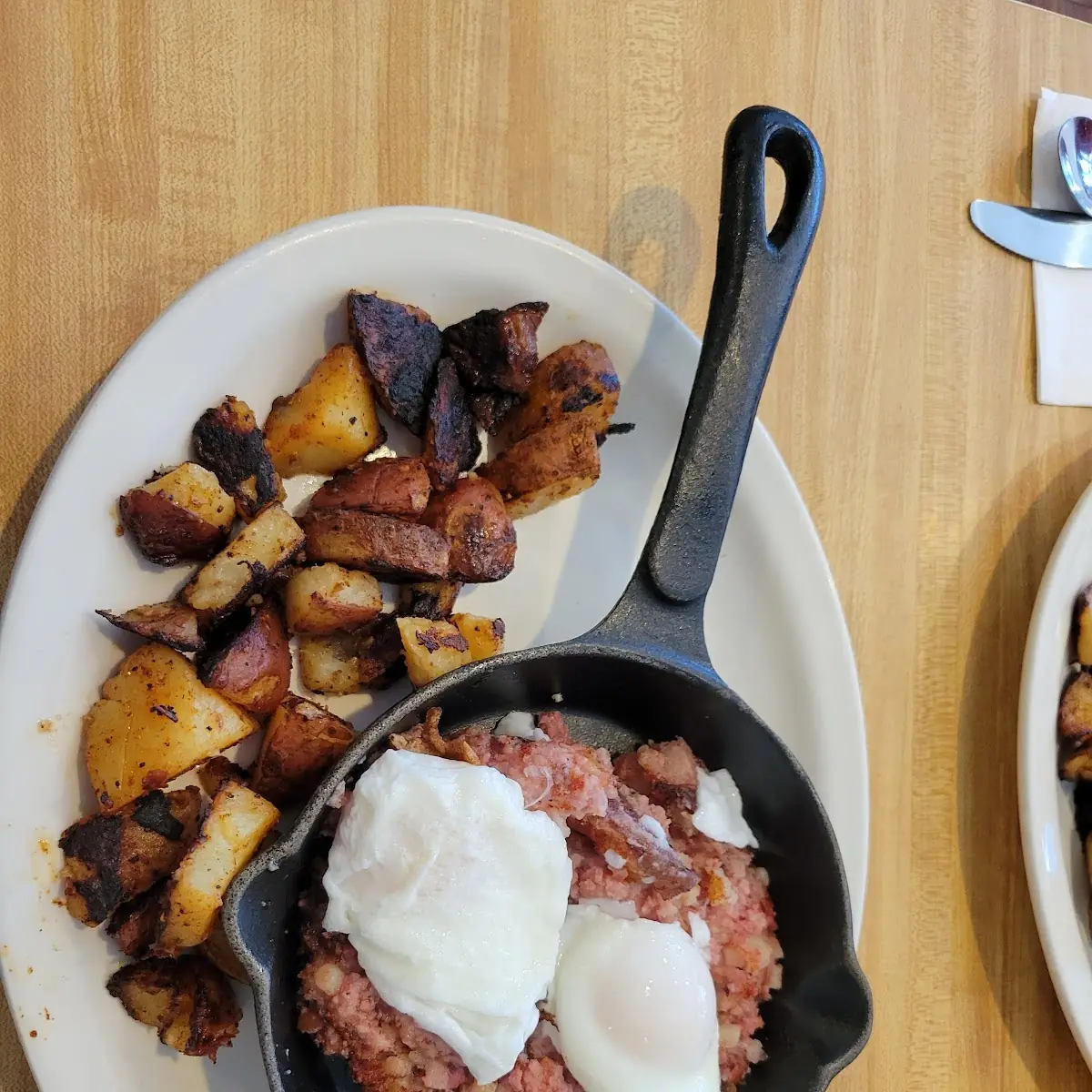 Grandpop's Corned Beef Hash Skillet