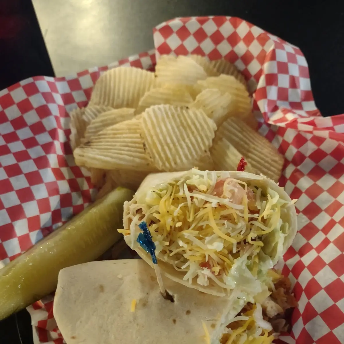 Crispy Chicken Ranch Wrap