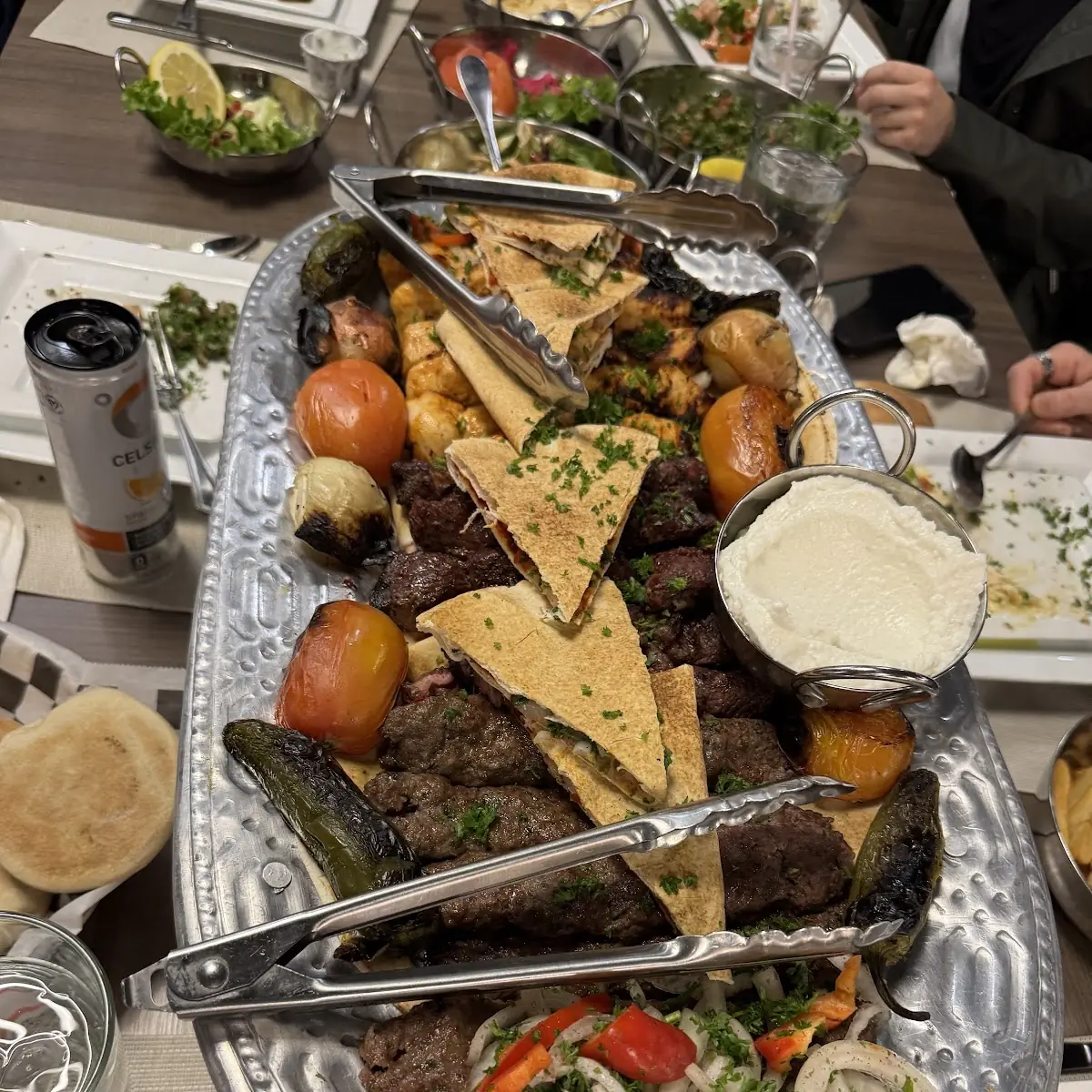 Mixed Grill Platter and Sides