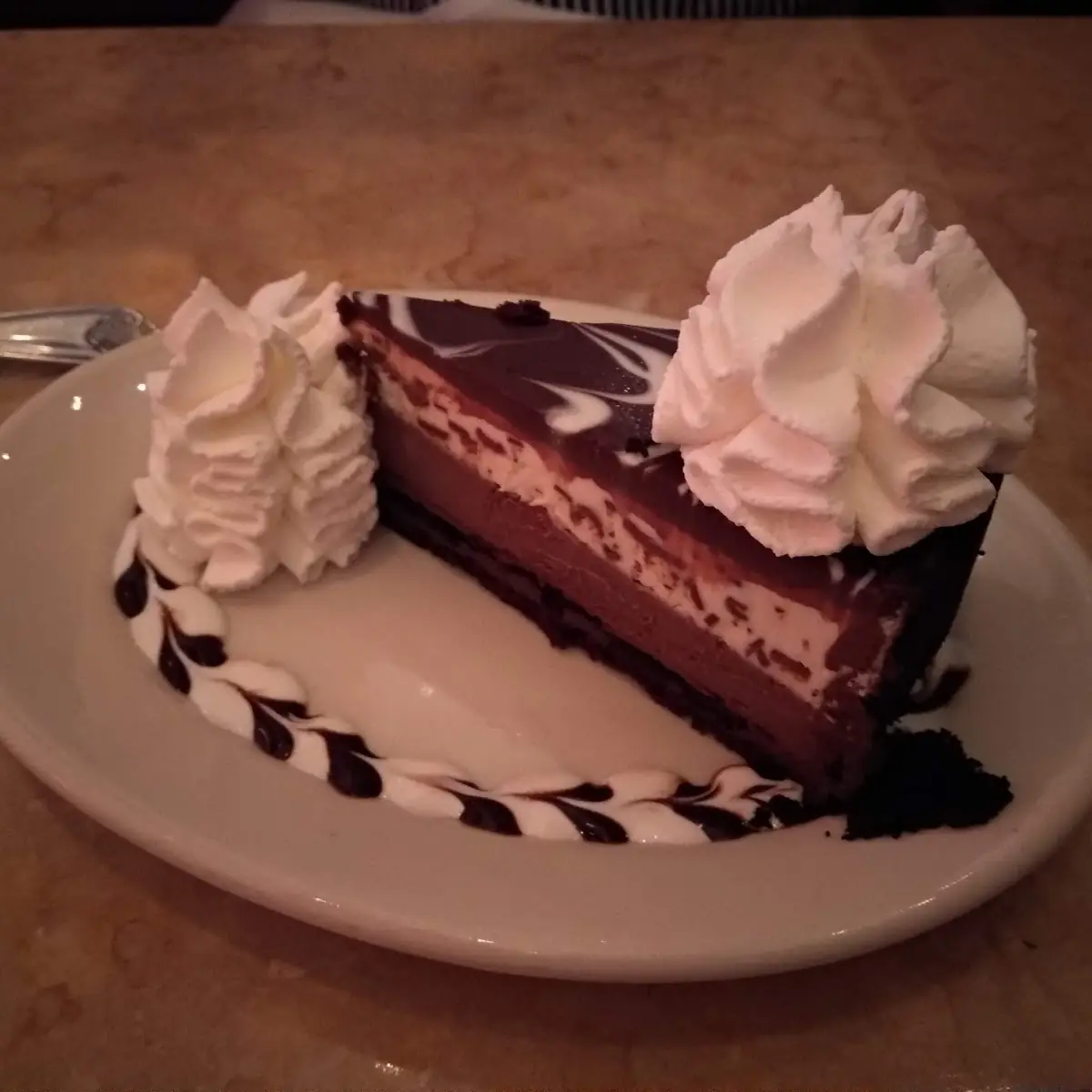 Godiva Chocolate Cheesecake