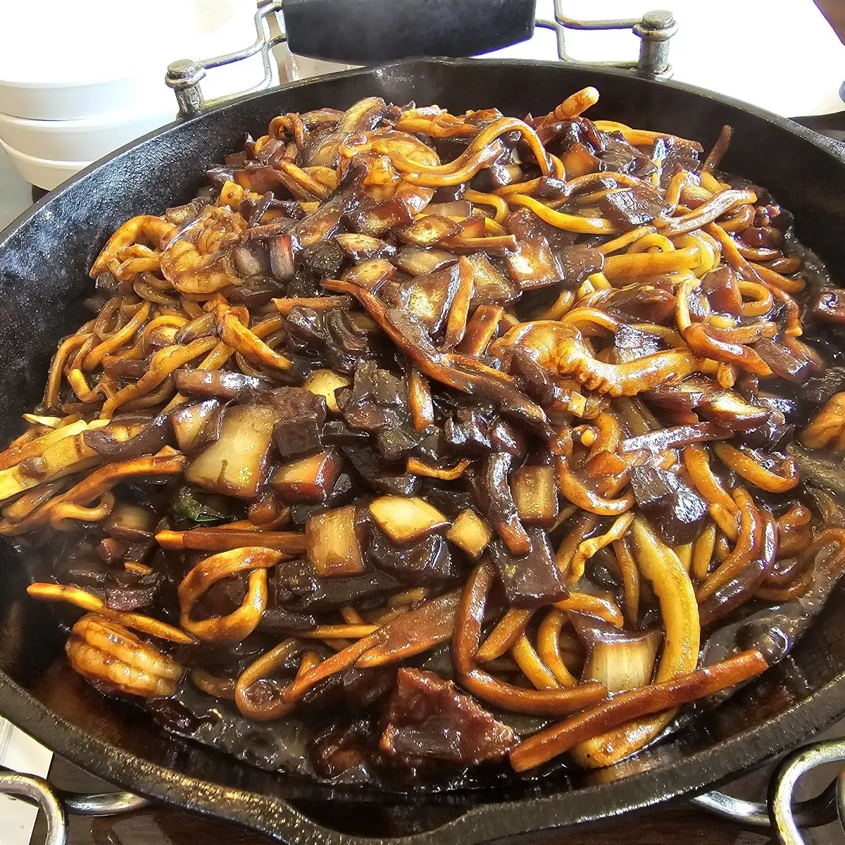 Noodles with Black Bean Sauce