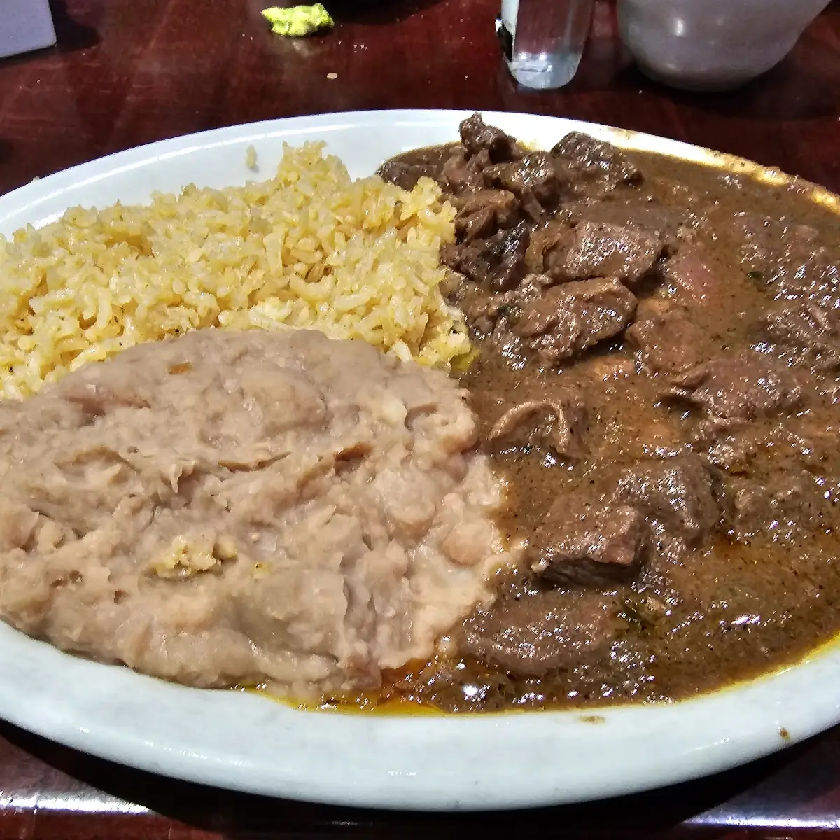 Carne Guisada Plate