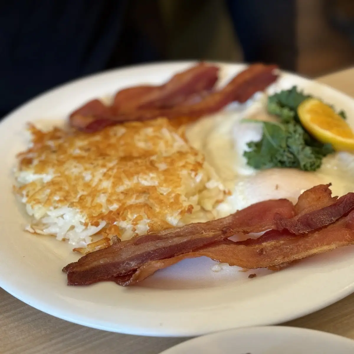 Two Eggs & Turkey Bacon