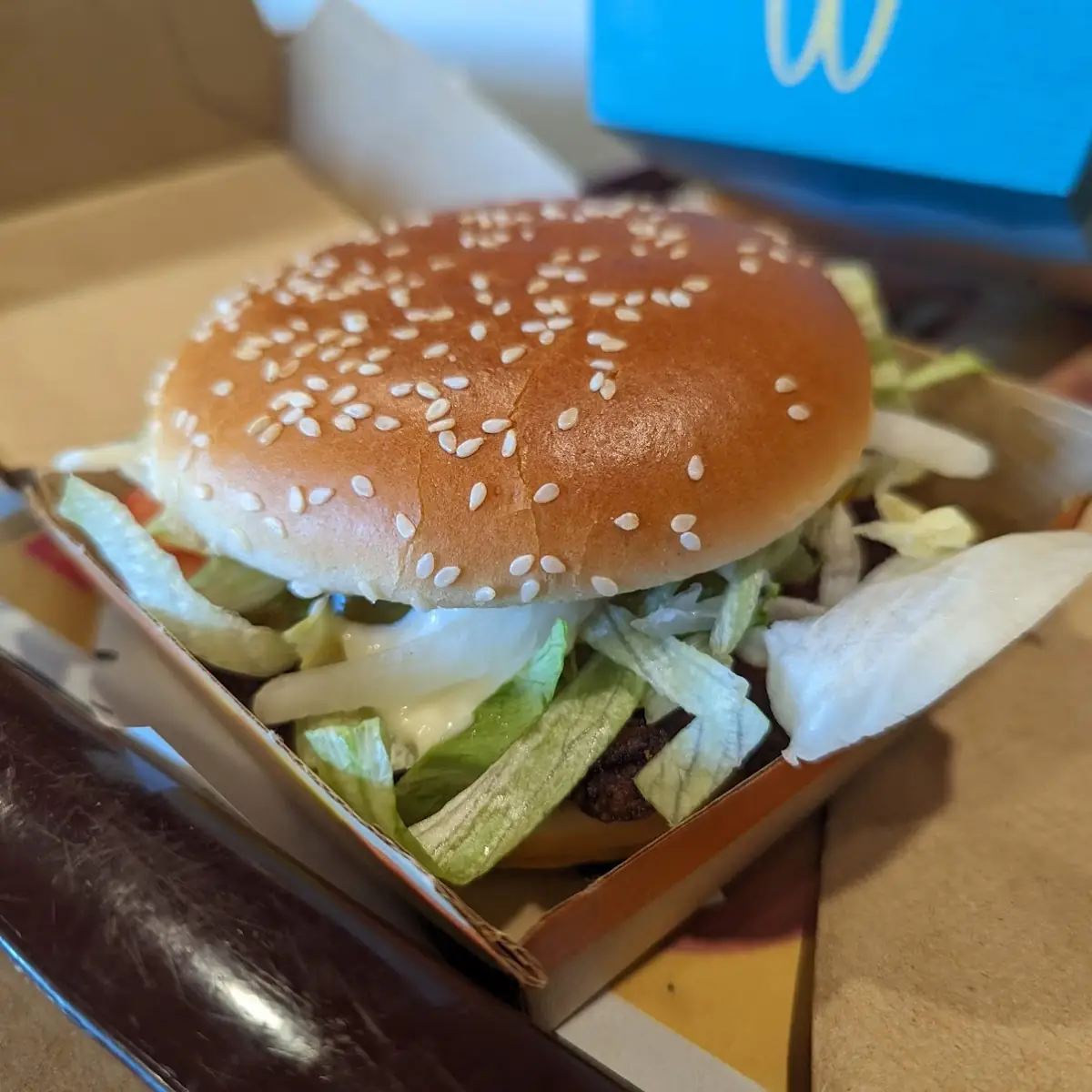 Quarter Pounder Hamburger