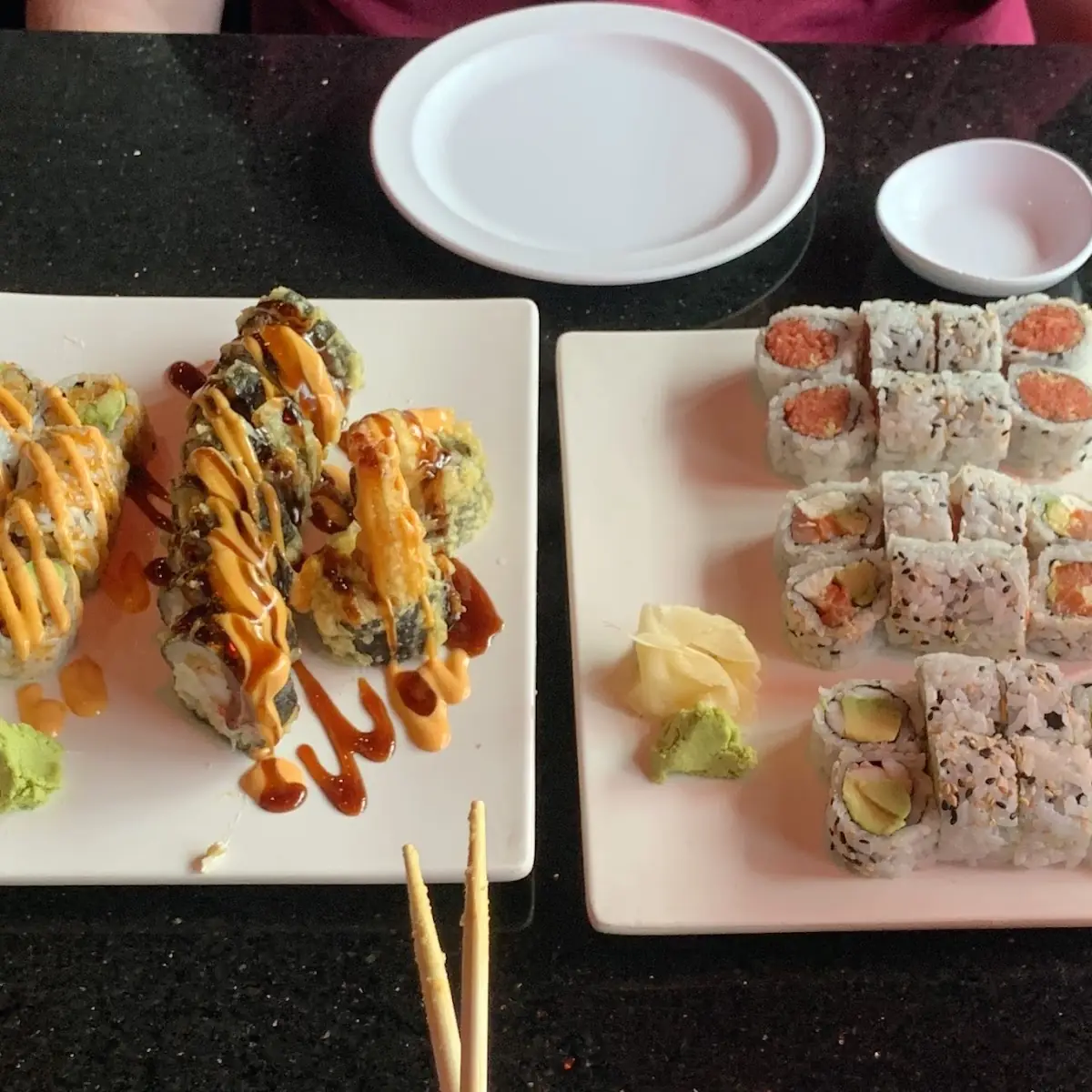 Rainbow Roll&Shrimp Tempura