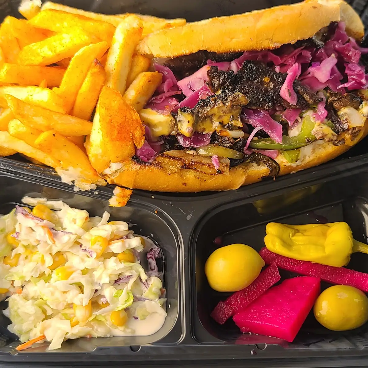 Philly Cheese Steak Shawarma Combo